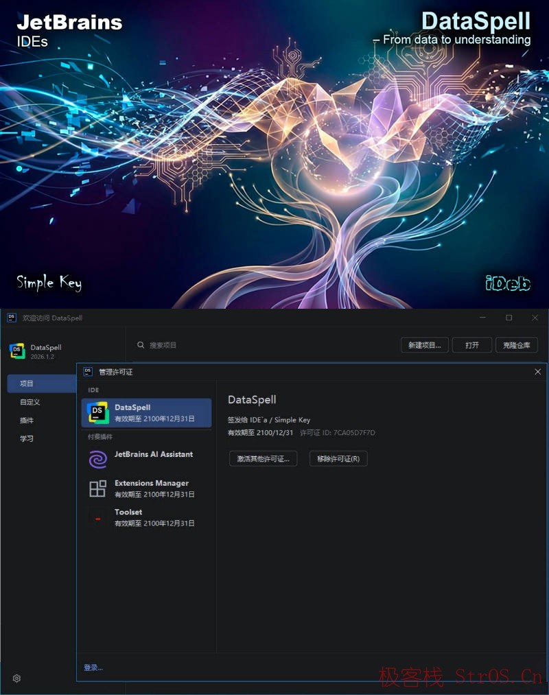 JetBrains DataSpell v2026.1.2 直装特别版